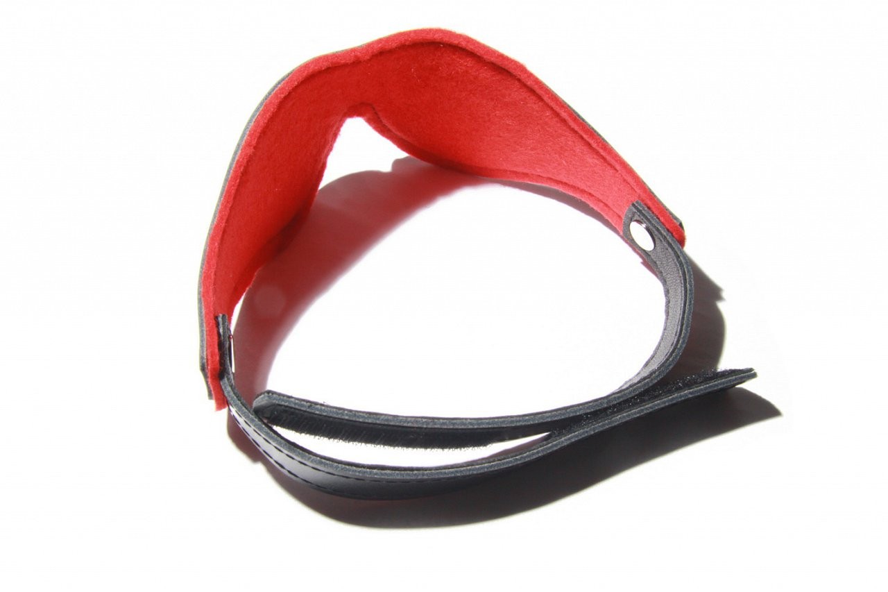 Usnjena maska za oči