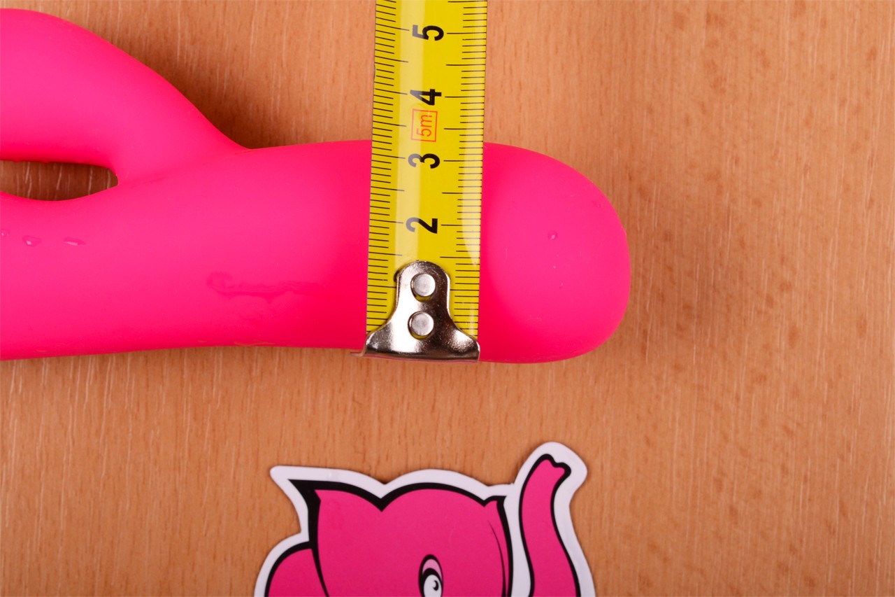 Vibrator Willy Rabbit - širina ročaja