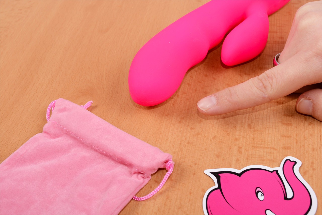 Vibrator Willy Rabbit - vstavljanje v vrečko