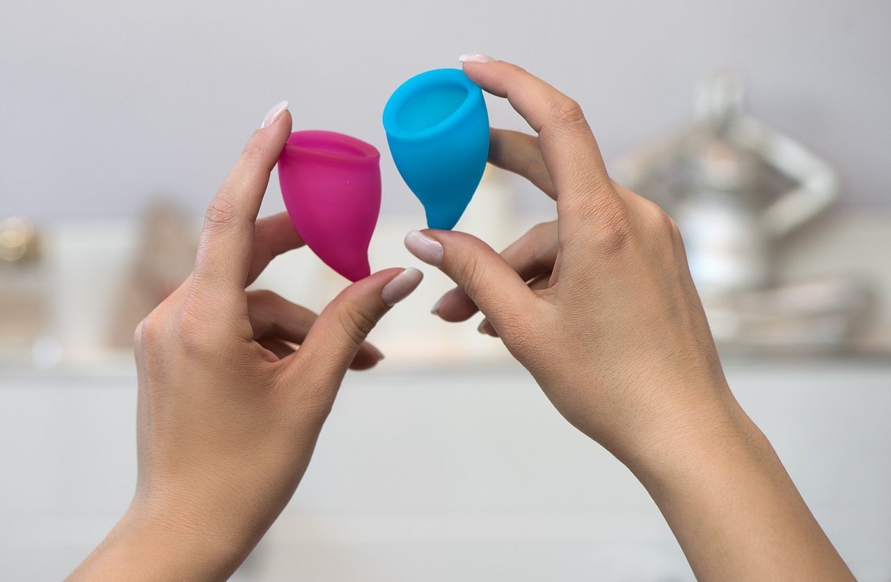 Menstrualne skodelice Fun Cup