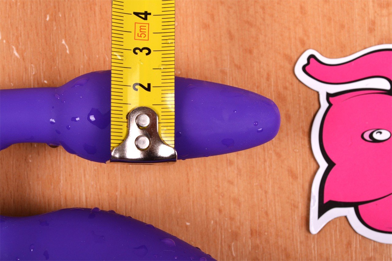 Partner Dildo brez naramnic Triple Game (20 cm), dimenzije
