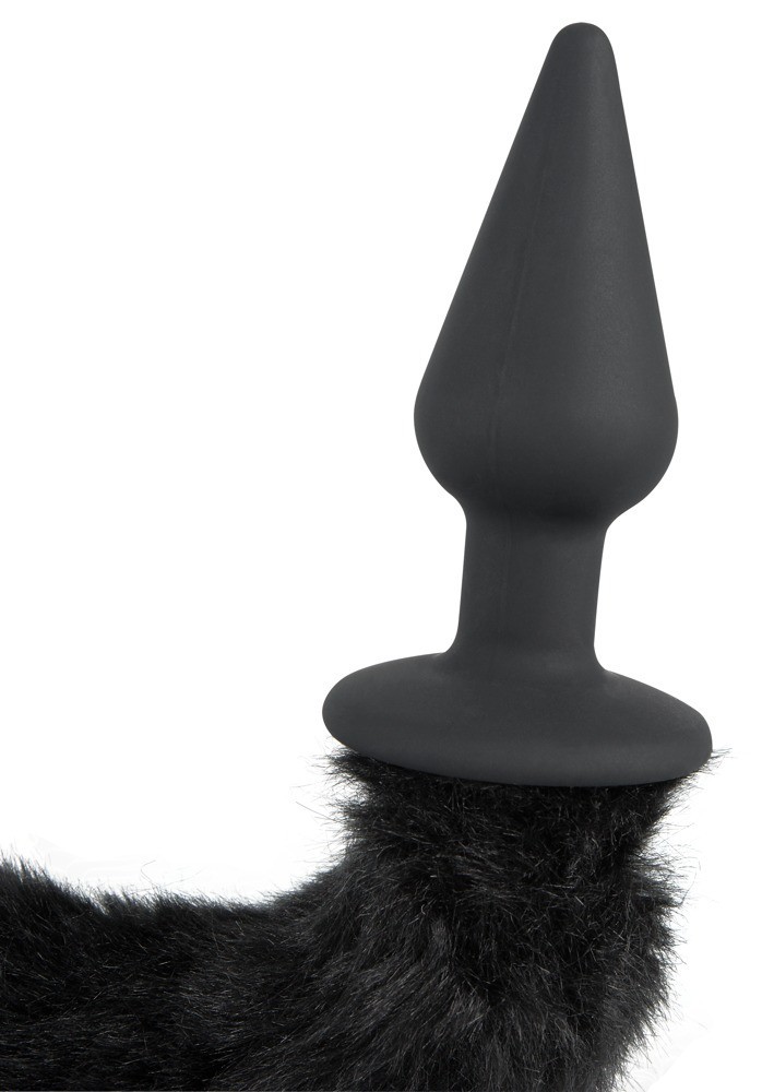 PussyCat- analni čep in komplet očesc