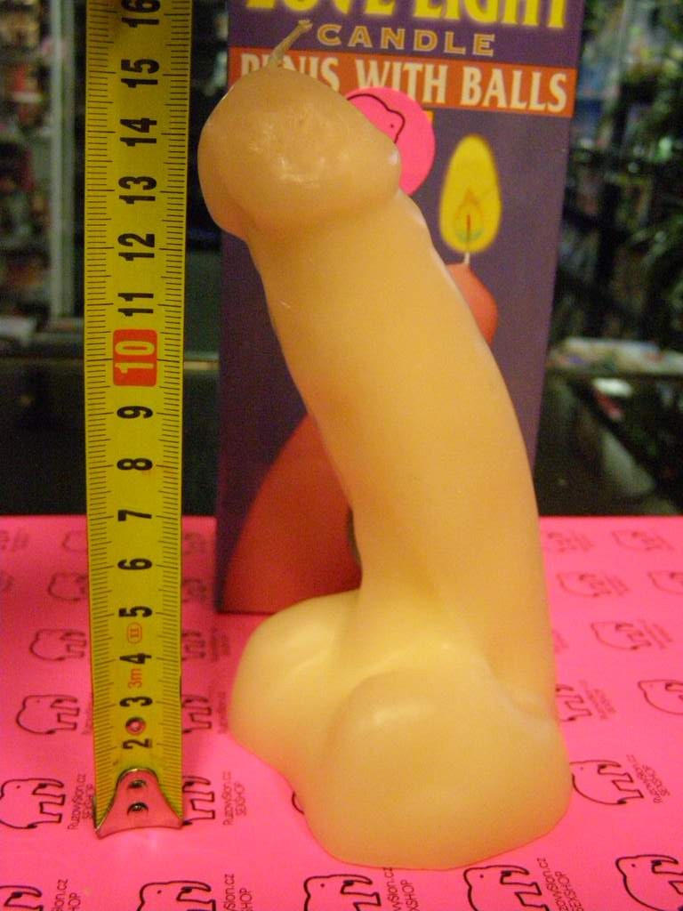 Šala. Penis sveča 18 cm