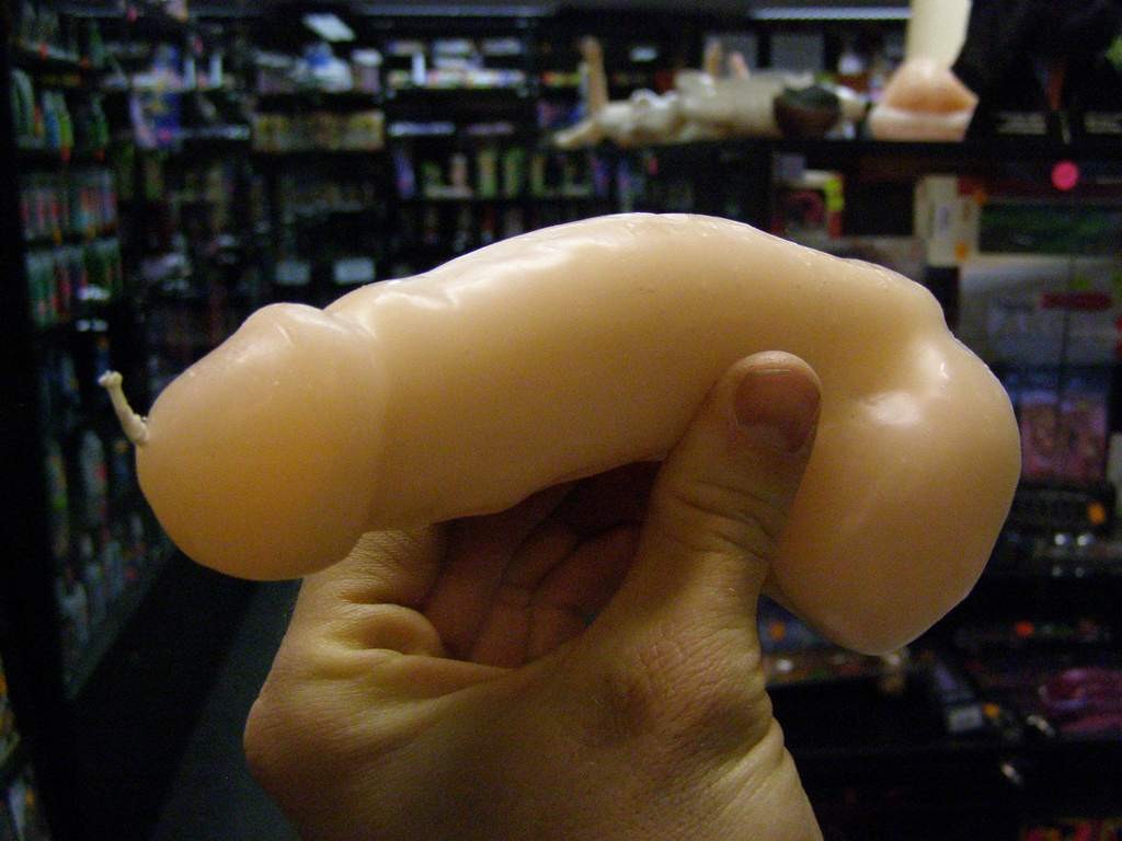 Šala. Penis sveča 18 cm
