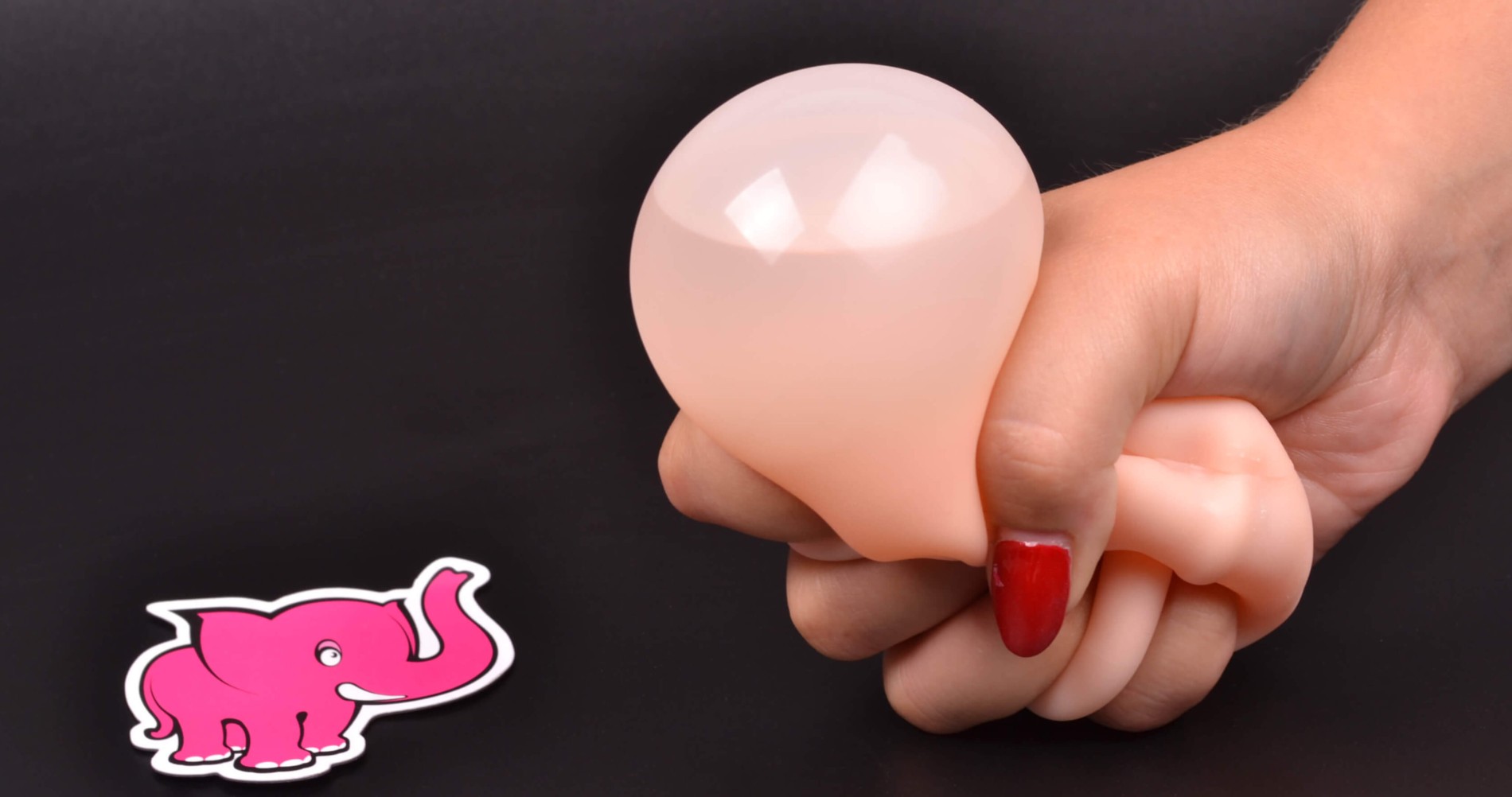 Antistresne kroglice Rocky, stiskanje