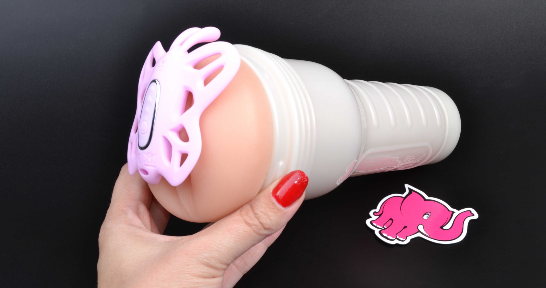 Vibracijski metuljček Darling, demonstracija vstavljanja