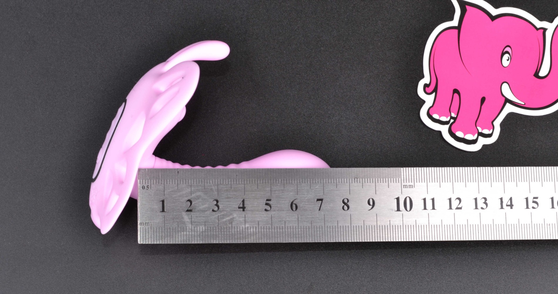 Vibracijski metuljček Darling, dimenzije