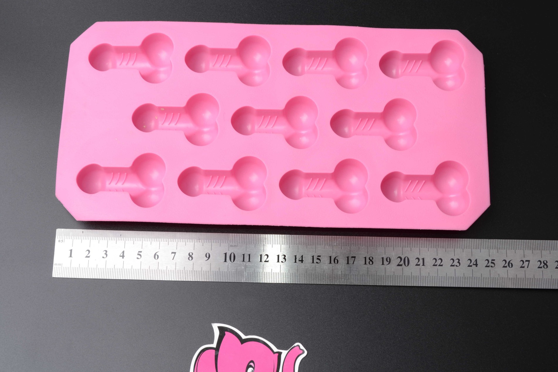 Pladenj za led Willy, dimenzije