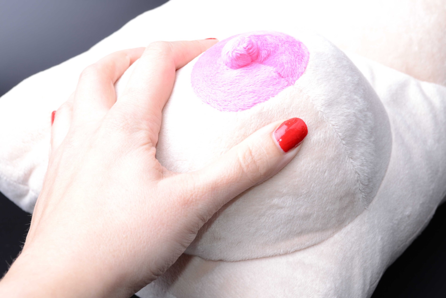 Plišasta blazina za stiskanje prsi