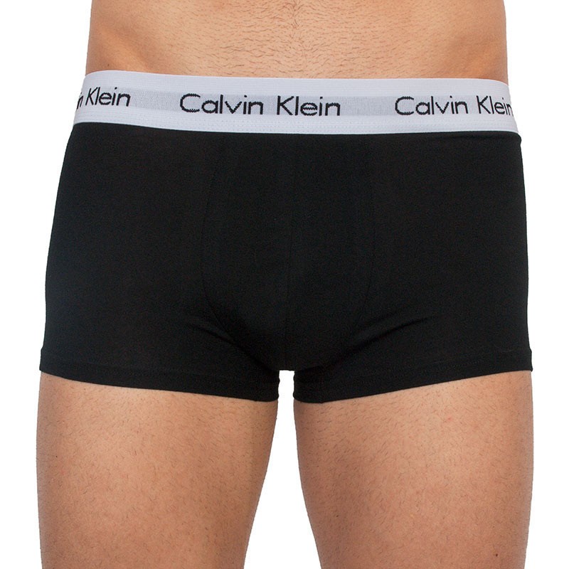 3PACK moške boksarice Calvin Klein, črne