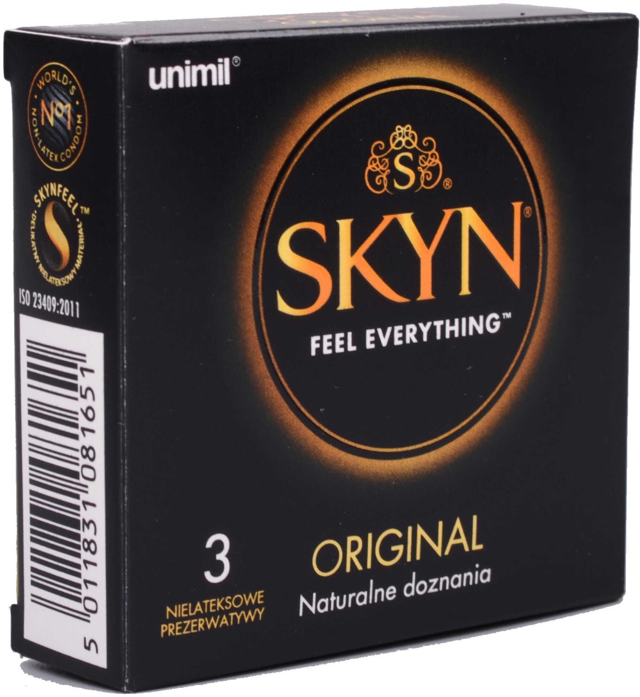 SKYN Original - kondomi brez lateksa (3 kosi)