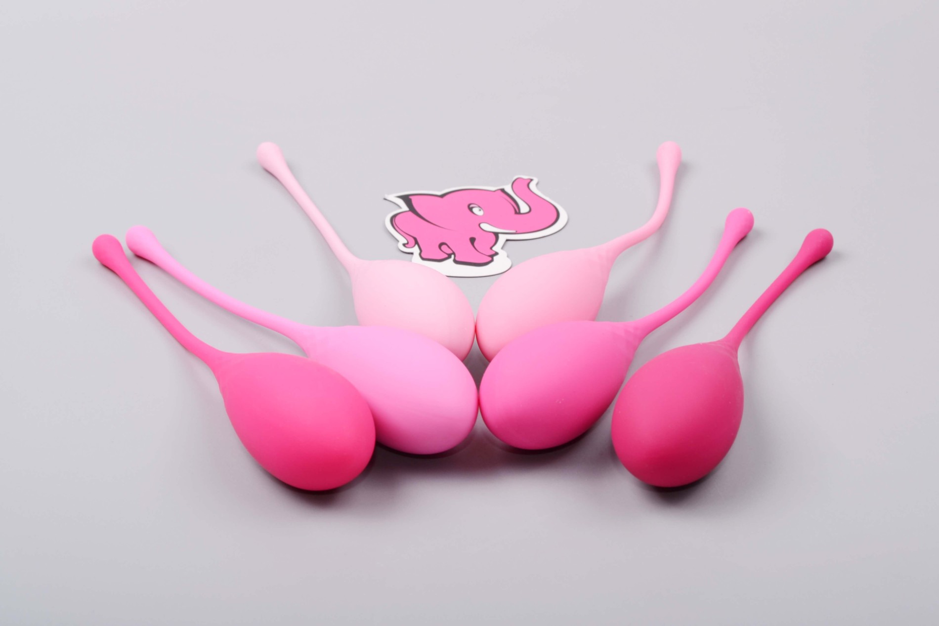 Deluxe Petite Keglove kroglice Vaginal Dumbbell Set