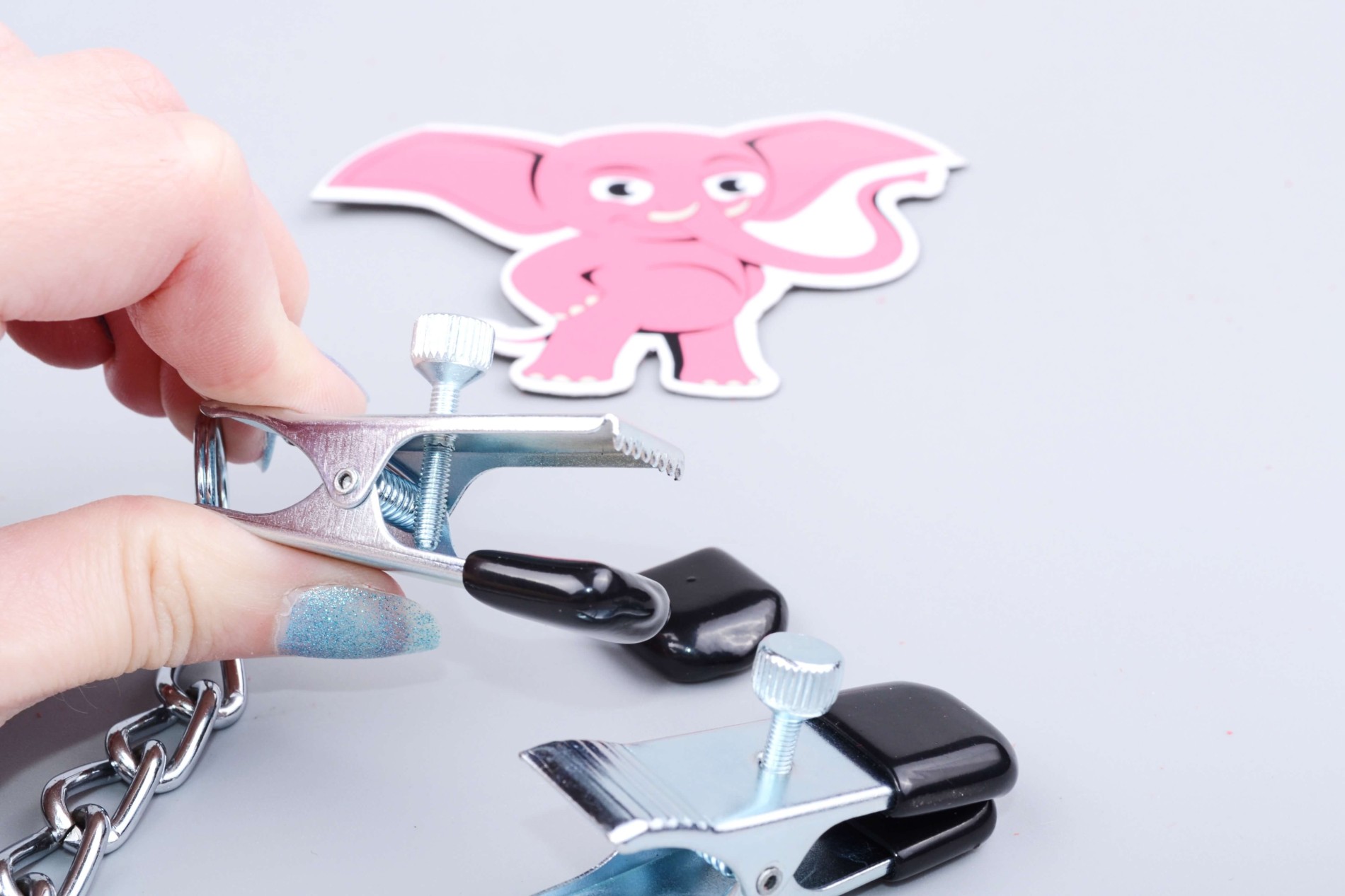 Sponke za bradavice Masivno, v roki