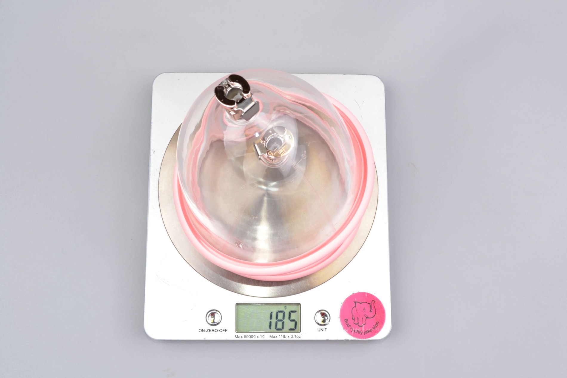 Vakuumska črpalka za dojke Rose Gold - M, teža