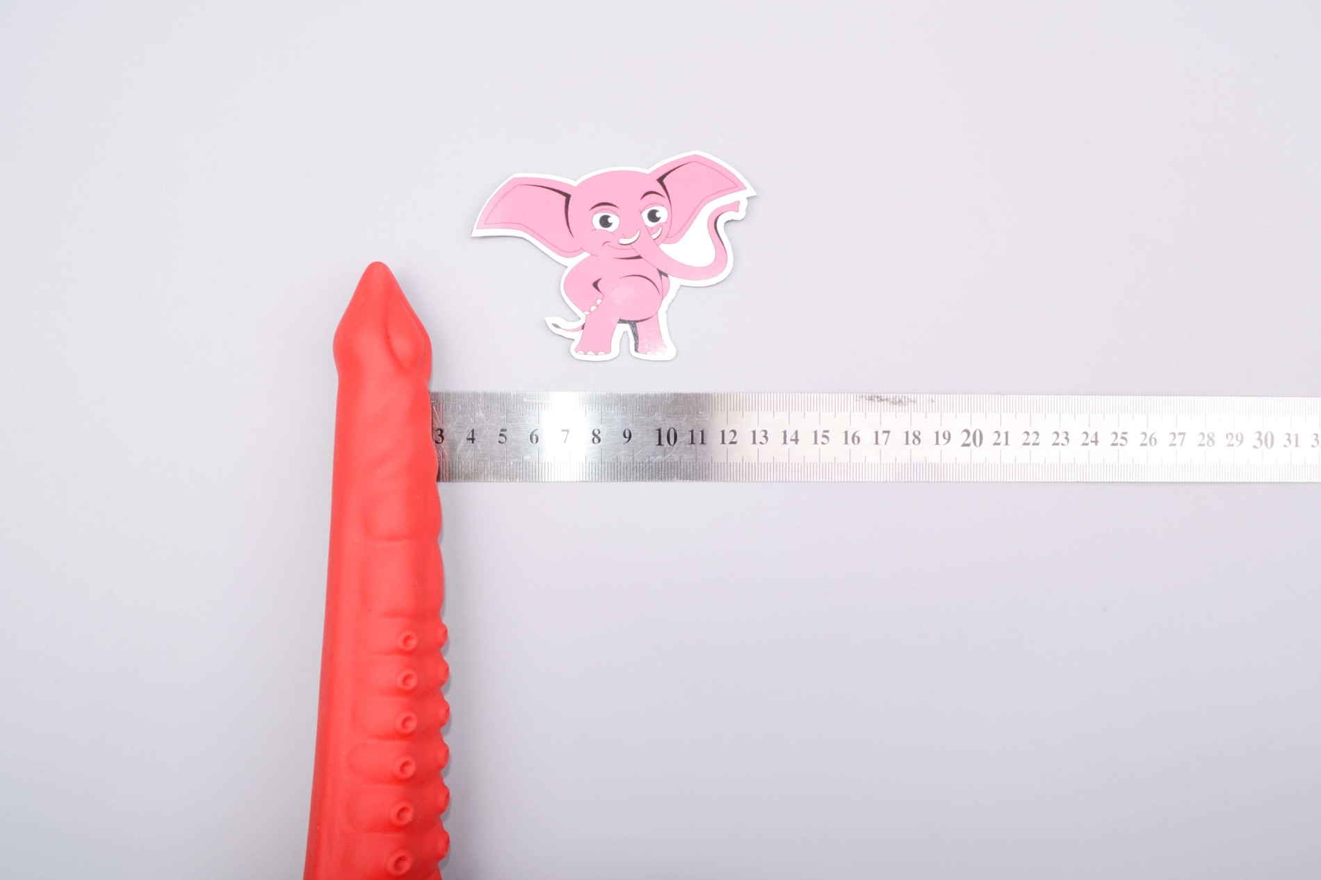 Dildo Monster s priseskom Octopoda (32 cm), dimenzije