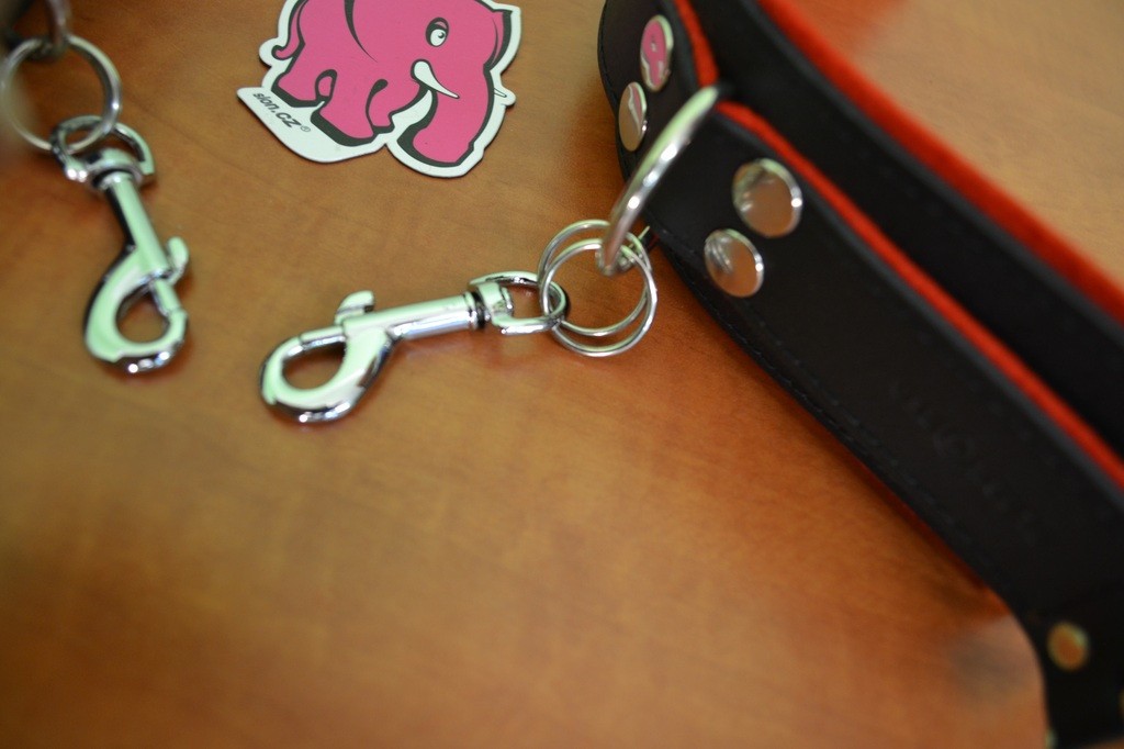 Usnjene zapestnice BlackRed