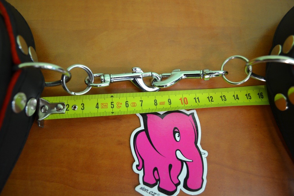 Usnjene zapestnice BlackRed