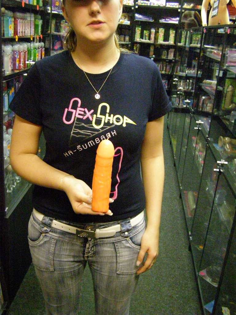 Šala. Sveča iz voska za penis 18 cm