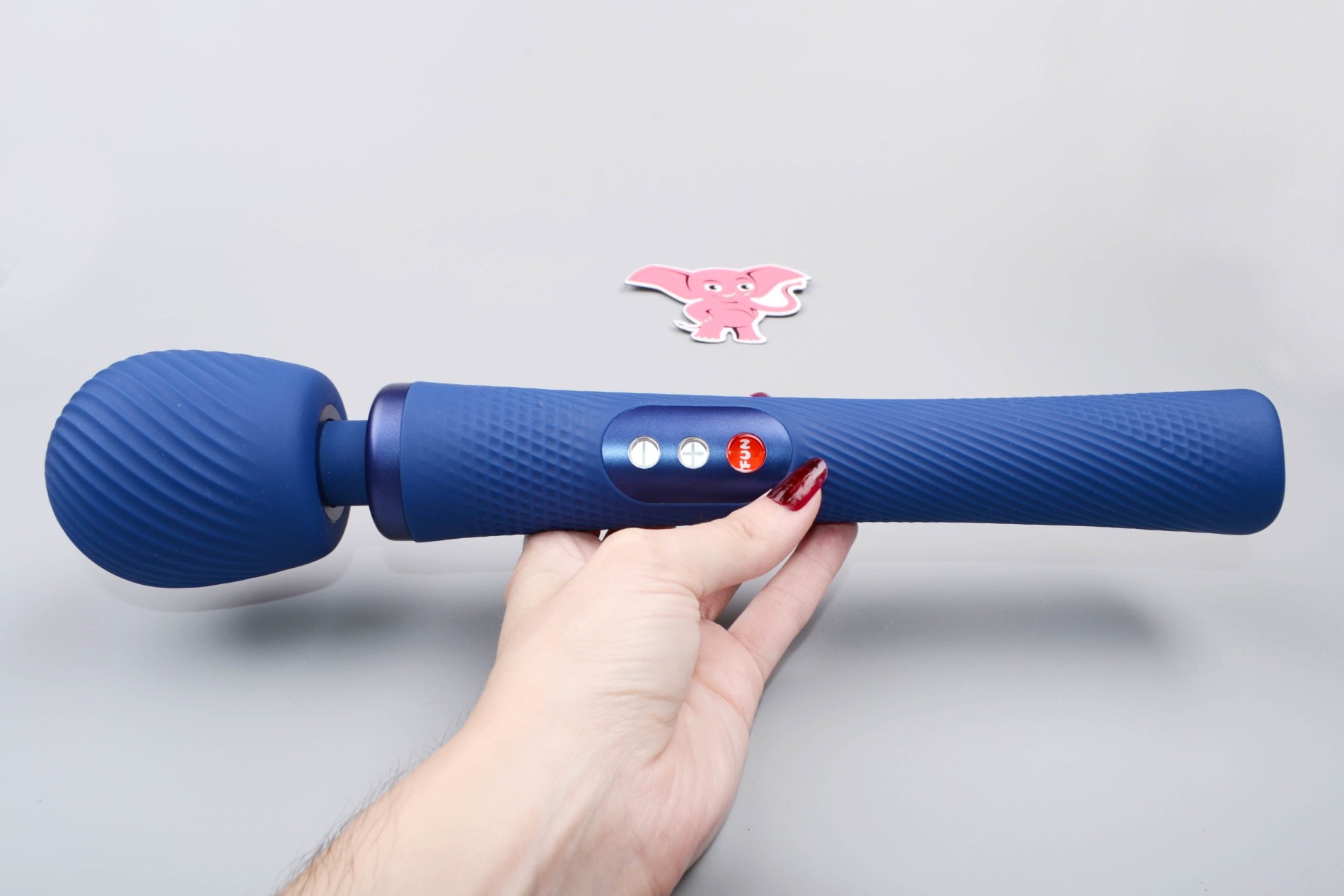 Masažna glava Fun Factory VIM (31 cm), v roki