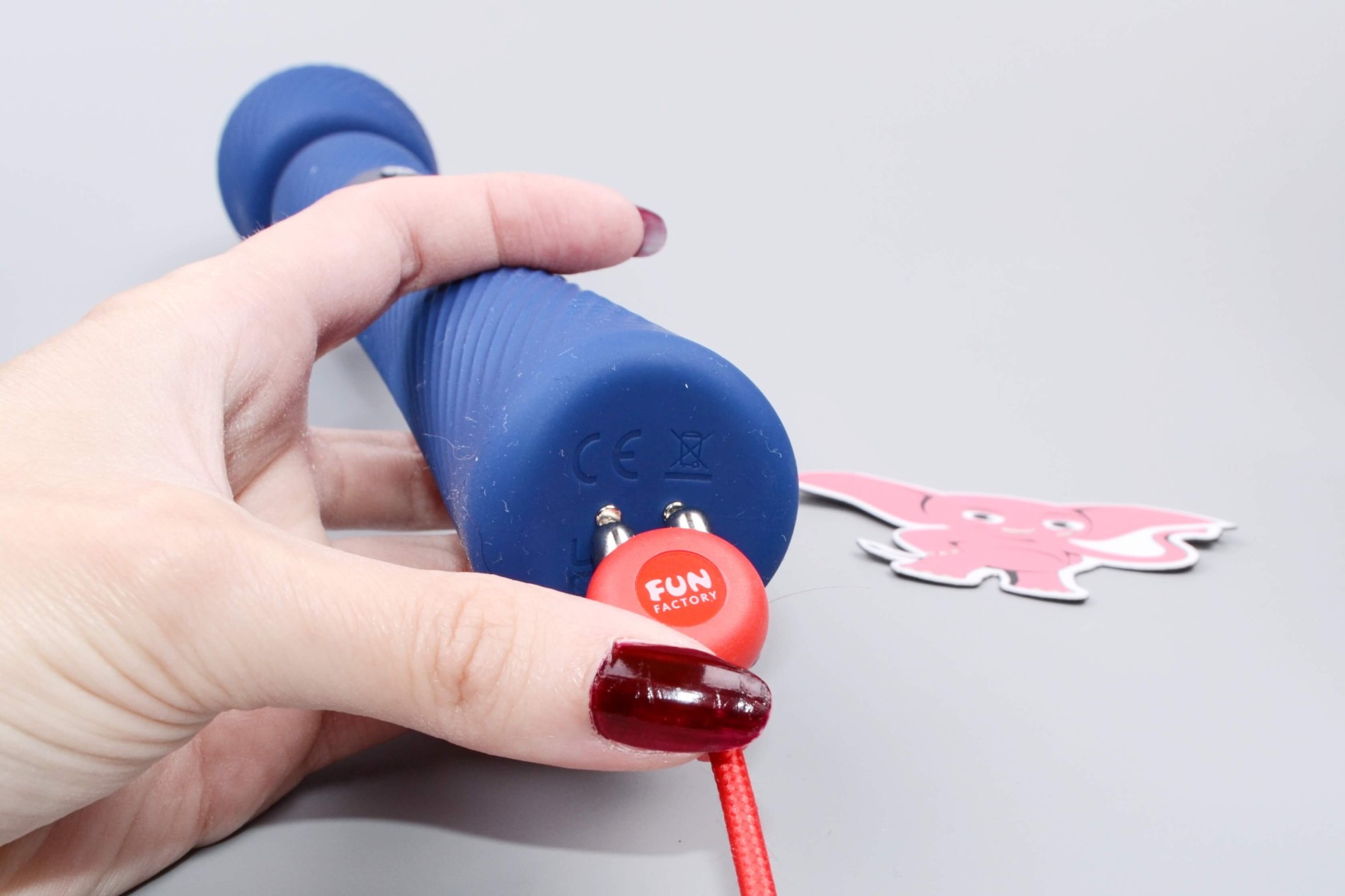 Masažna glava Fun Factory VIM (31 cm), polnilna