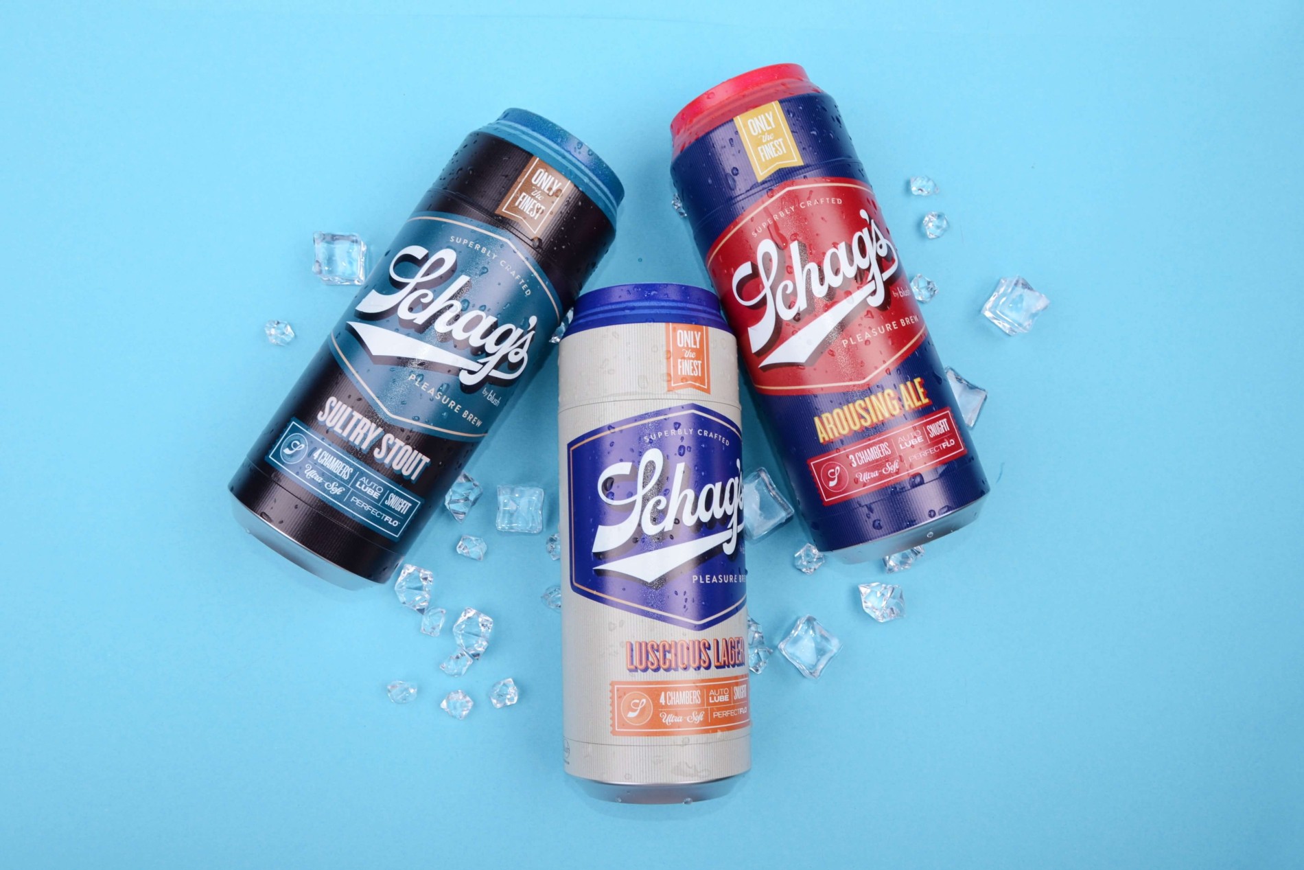 Masturbátor pločevinka za pivo Luscious Lager (20 cm)