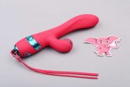 Tlačni vibrator Adore Magenta G Touch (22,8 cm)