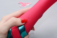 Tlačni vibrator Adore Magenta G Touch (22,8 cm), z možnostjo polnjenja