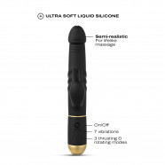 Furious Rabbit 2.0 vibrator s kroglicami (27 cm)