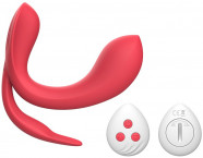 Triple Conjuring trojni vibrator z daljinskim upravljalnikom