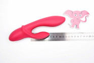 Silikonski vibrator za klitoris Bunny Duo (19,2 cm)
