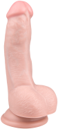 Easytoys dildo s priseskom in testisi 15 cm