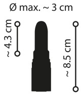 Luksuzni vibrator za šminko
