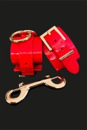 Kinky Diva gležnjarji rdeči