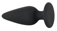 Črni analni čep Black Velvets 75g