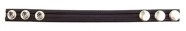 ROUGE Leather Cock Strap with Stripe