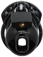 Moški mikro pas čednosti - črn