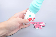 Silikonski vibrator Rumba Blue