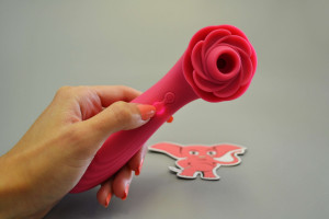 Adore Lilien II. tlačni vibrator (15 cm), nadzor