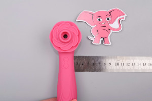 Adore Lilien II. vibrator na pritisk (15 cm), dimenzije