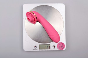 Adore Lilien II. vibrator na pritisk (15 cm), teža