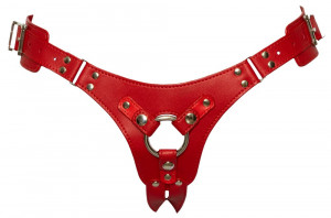 Strap-on postroj Odtenki rdeče