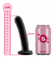 Analni dildo s priseskom Matter Of The Heart (14,5 cm)