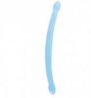Dvostranski Flexi Duo gel dildo (42 cm)