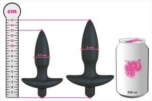 Vibracijski analni čep Stinger - majhen