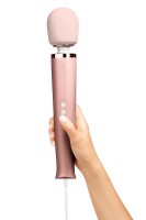 LE WAND VIBRACIJSKA MASAŽNA PALICA PLUG-IN v ROSE GOLD