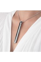 Le WAND Vibrator kot ogrlica srebrna