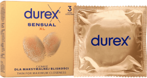 Durex Sensual - XL kondom