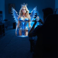 Samodejni masturbator Masturs Eloa - Winged Goddess (23,6 cm)
