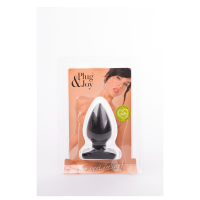 All Black Buttplug and Joy - M - Black