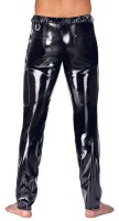 Black Level Vinyl Trousers